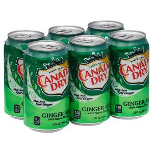 Canada Dry - Ginger Ale 6Pk12oz