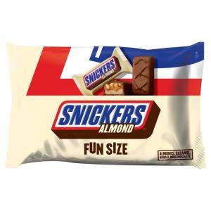 Snickers - Chocolate Caramel Almond Candy Fun Size