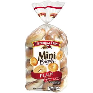 Pepperidge Farm - Bagel Plain Mini
