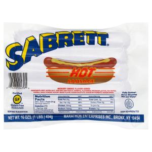 Sabrett - Beef Hot Sausage