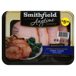 Smithfield - Bone Less Smoked Chops