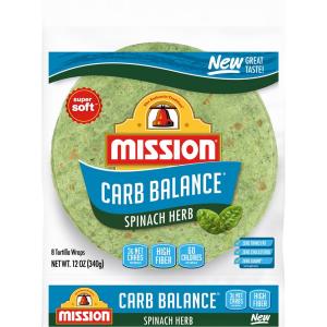 Mission - Carb Balance Spinach