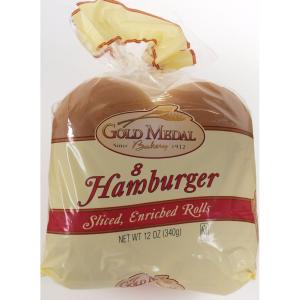 Gold Medal - Hamburger Rolls 8pk