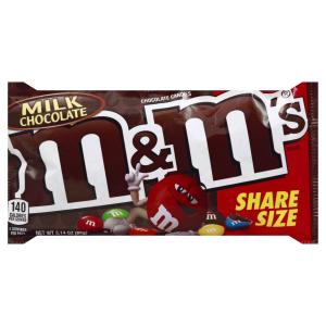 M&m's - Milk Chocolate Hard Shell Candies Kng sz