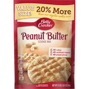 Betty Crocker - Peanut Btr Cookie Mix Val sz