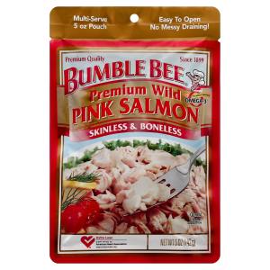 Bumble Bee - Premium Wild Pink Salmon Pkg