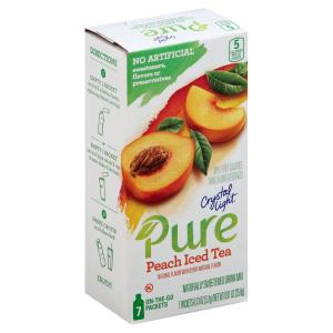 Crystal Light - Pure Peach Iced Tea 7ct