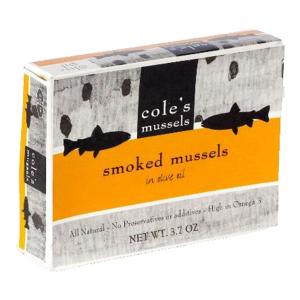 Cole's - Mussels Smoked in Olive Oil