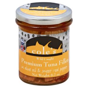 Cole's - Tuna Olive Oil W Red Pepr