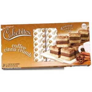 Cake Bites - Cinna Crumb Streusel Cakes