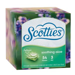 Scotties - 3 Ply Facial Tissues W Aloe