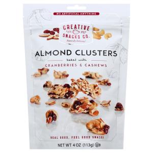 Creative Snacks - Almond Clsters Cranberry Cash