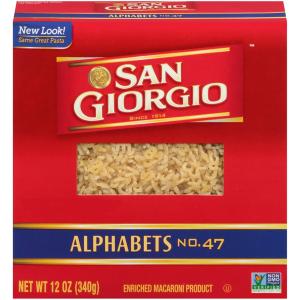 San Giorgio - Alphabets Pasta