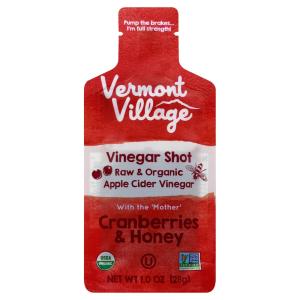 Vermont Village - Apple Cider Vinegar Shot Cran