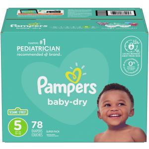Pampers - Baby Dry S5 Super Diapers
