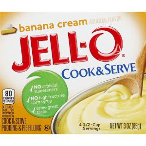 jell-o - Banana Cream Pudding