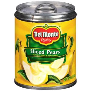 Del Monte - Barlett Pears Sliced