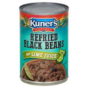 Kuner's - Bean Black Refried W Lime