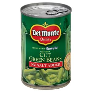 Del Monte - Cut Green Beans no Salt Added
