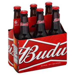 Budweiser - Beer Btl 6Pk12oz Lnn