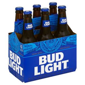 Bud Light - Beer lt Btl 6Pk12oz