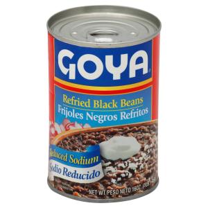 Goya - Black Refried Beans Reduce
