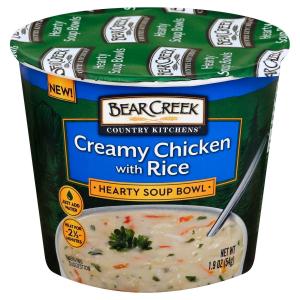 Bear Creek - Chicken Rice Hearty Soup Bowl
