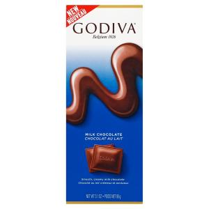Godiva - Choc Bar Tblt Milk