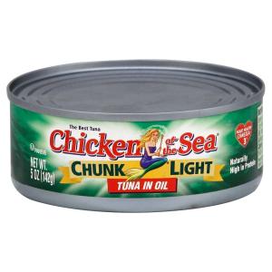 Chicken of the Sea - Chunk Light Tuna in Oil