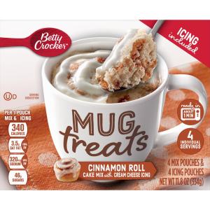 Betty Crocker - Cinnmn rl Cake Mix Mug Treats