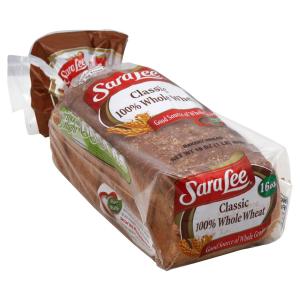 Sara Lee - Classic 100 Whole Wheat Bread