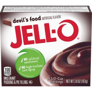 jell-o - Devil S Food Instant Pudding