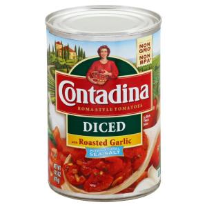 Contadina - Diced Tomatoes Roasted Garlic
