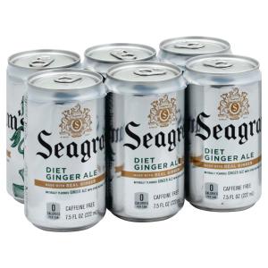 seagram's - dt Ginger Ale 7 5oz 6pk