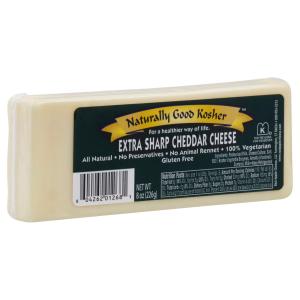 Natural Good Kosher - ex Sharp Cheddar Chunk