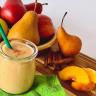 Frosty Peach & Pear Smoothie - Easy Home Meals