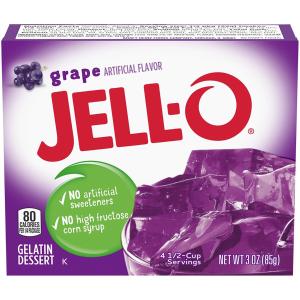 jell-o - Gelatin Grape