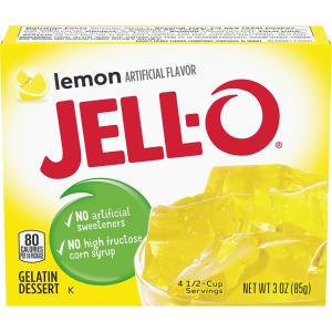jell-o - Gelatin Lemon