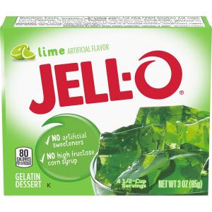 jell-o - Gelatin Lime