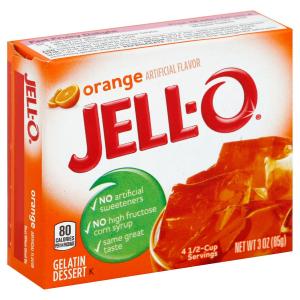 jell-o - Gelatin Orange
