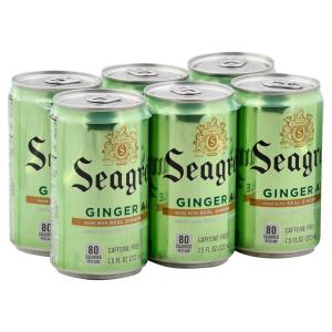 seagram's - Ginger Ale 7 5oz 6pk