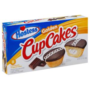 Hostess - Golden Cupcakes 8pk