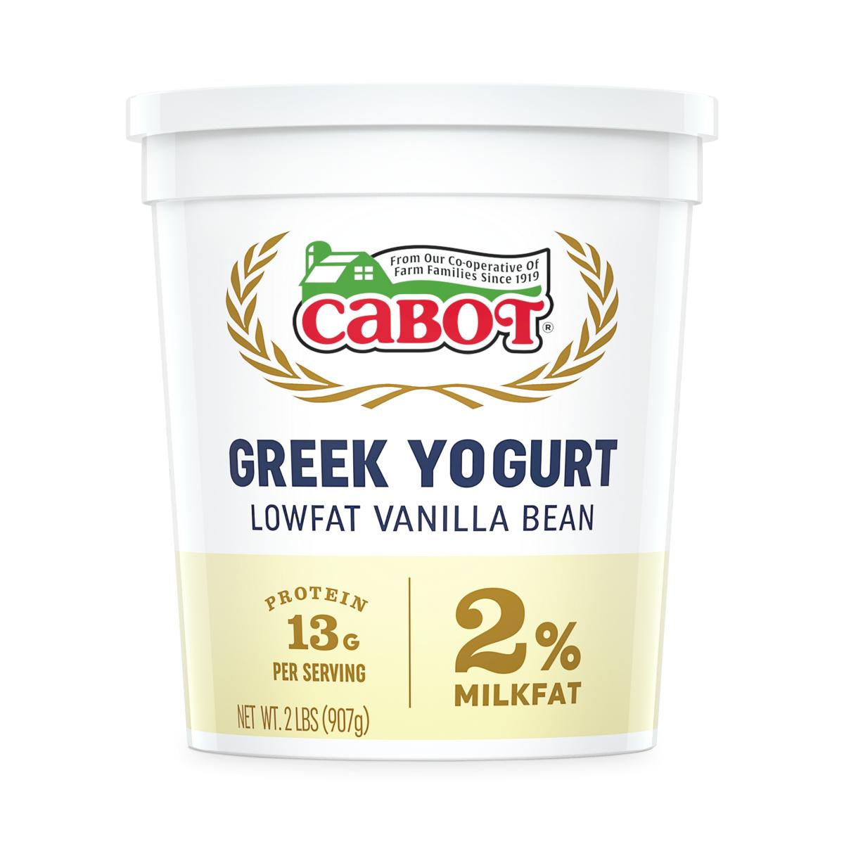 GREEK 2% YOGURT VANILLA BEAN