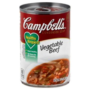 campbell's - Healthy Request Vegetable Beef Soup