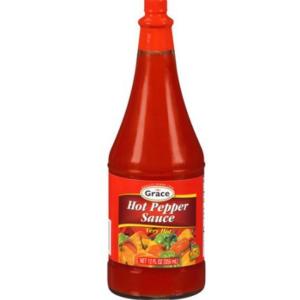 Grace - Hot Pepper Sauce Bottle