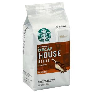 Starbucks - Hse Blnd Decaf Grd Coffee