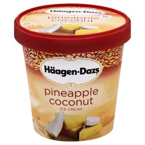 haagen-dazs - Ice Cream Pineapple Coconut