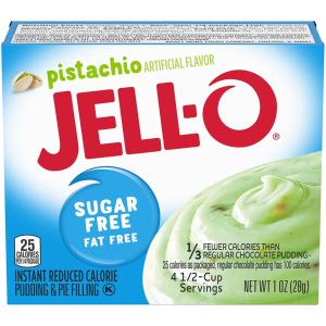 jell-o - Inst Pudding S F Pistacchio