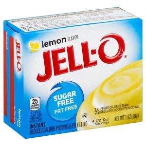 jell-o - Instant Sugar Free Lemon Pudng
