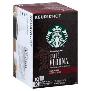 Starbucks - K Cup Verona Dark Coffee